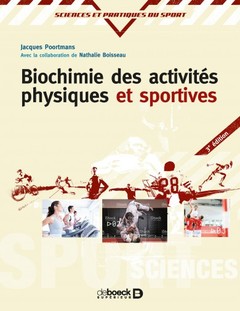 Couverture de l’ouvrage Biochimie des activités physiques et sportives