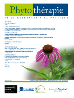 Cover of the book Phytothérapie. Vol. 15 N°1 - Février 2017