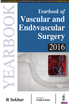 Couverture de l’ouvrage Yearbook of Vascular and Endovascular Surgery 2016
