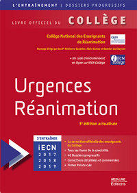 Cover of the book MED-LINE ENTRAINEMENT URGENCES-RÉANIMATION