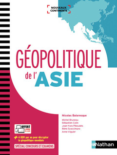 Couverture de l’ouvrage Géopolitique de l'Asie (Nouveaux continents) - 2017