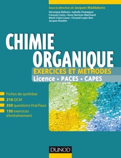 Cover of the book Exercices et méthodes de chimie organique