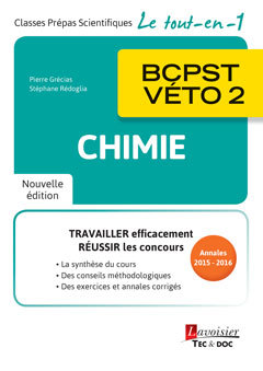 Couverture de l’ouvrage Chimie BCPST-VÉTO 2 (2e éd.)