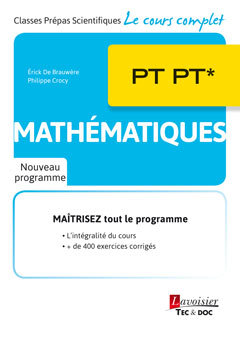 Cover of the book Mathématiques PT PT*
