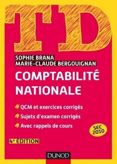 Couverture de l’ouvrage TD - Comptabilité nationale - 4e éd.