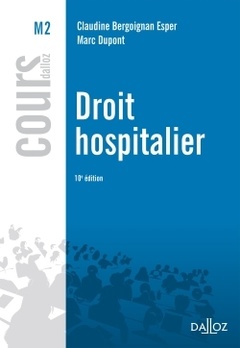 Couverture de l’ouvrage Droit hospitalier - 10e ed.