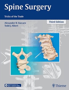 Couverture de l’ouvrage Spine Surgery
