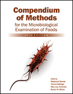 Couverture de l’ouvrage Compendium of Methods for the Microbiological Examination of Foods 
