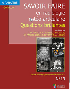 Couverture de l’ouvrage Savoir-faire en radiologie ostéo-articulaire 