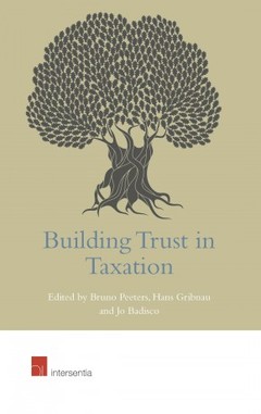 Couverture de l’ouvrage Building Trust in Taxation