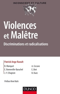 Couverture de l’ouvrage Violences et Malêtre - Discriminations et radicalisations