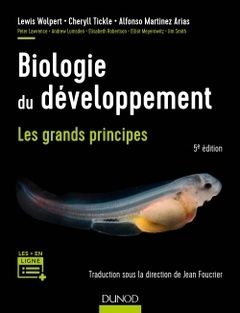 Cover of the book Biologie du développement - Les grands principes