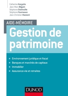 Cover of the book Aide-mémoire - Gestion de patrimoine