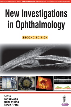 Couverture de l’ouvrage New Investigations in Ophthalmology