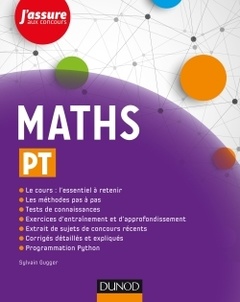Couverture de l’ouvrage Maths PT