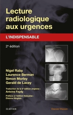 Cover of the book Lecture radiologique aux urgences : l'indispensable