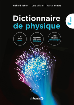 Cover of the book Dictionnaire de physique