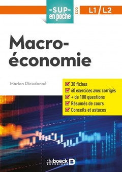 Couverture de l’ouvrage Macroéconomie