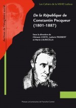 Cover of the book De la République de Constantin Pecqueur, 1801-1887