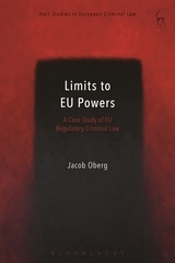 Couverture de l’ouvrage Limits to EU Powers 
