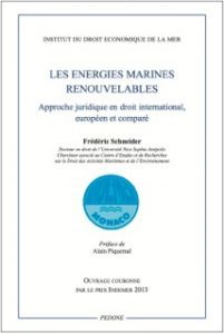 Couverture de l’ouvrage Les énergies marines renouvelables 