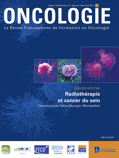 Couverture de l’ouvrage Oncologie Vol. 19 N° 3-4 - Mars-Avril 2017