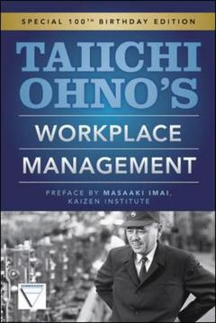 Cover of the book Taiichi Ohno's Workplace Management