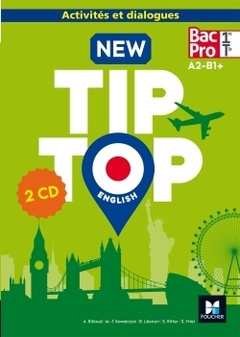Cover of the book NEW TIP-TOP English 1re/Tle Bac Pro - Éd. 2017 - CD audio