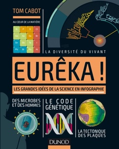 Couverture de l’ouvrage Eurêka! - Les grandes idées de la science en infographie