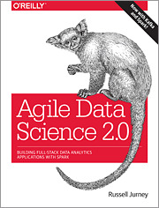 Cover of the book Agile Data Science 2.0