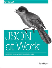 Couverture de l’ouvrage JSON at Work