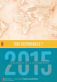 Couverture de l’ouvrage Chroniques de la Gouvernance 2015