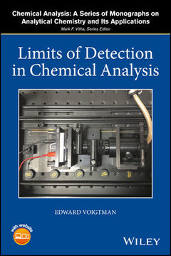 Couverture de l’ouvrage Limits of Detection in Chemical Analysis