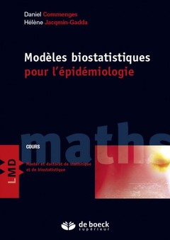 Couverture de l’ouvrage Modèles biostatistiques pour l'épidémiologie