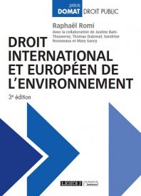 Cover of the book DROIT INTERNATIONAL ET EUROPEEN DE L ENVIRONNEMENT 3EME EDITION
