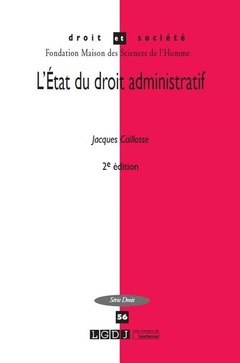 Cover of the book L'ETAT DU DROIT ADMINISTRATIF 2EME EDITION