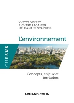 Couverture de l’ouvrage L'environnement - Concepts, enjeux et territoires