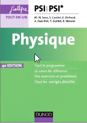 Couverture de l’ouvrage Physique tout-en-un PSI-PSI* - 4e éd.
