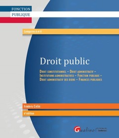 Cover of the book DROIT PUBLIC 4EME EDITION