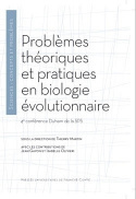 Cover of the book Problèmes théoriques et pratiques en biologie évolutionnaire
