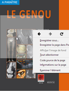 Cover of the book Le genou