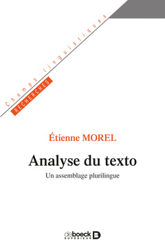 Cover of the book Textos: assemblages hétérosémiotiques