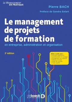 Cover of the book Le management de projets de formation
