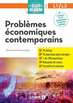 Couverture de l’ouvrage Problèmes économiques contemporains