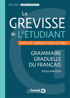 Cover of the book Le Grevisse de l'étudiant