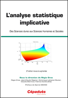 Cover of the book L'analyse statistique implicative 3e ed