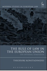 Couverture de l’ouvrage The Rule of Law in the European Union 