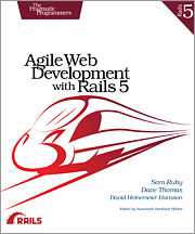 Cover of the book Agile Web Development with Rails 5