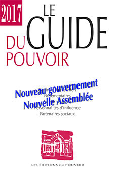 Couverture de l’ouvrage Le Guide du Pouvoir National 2017, avec Sénateurs de la série 1, élus le 24 sept 2017