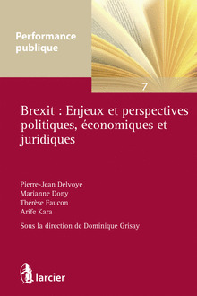 Cover of the book Brexit : Enjeux et perspectives politiques, économiques et juridiques